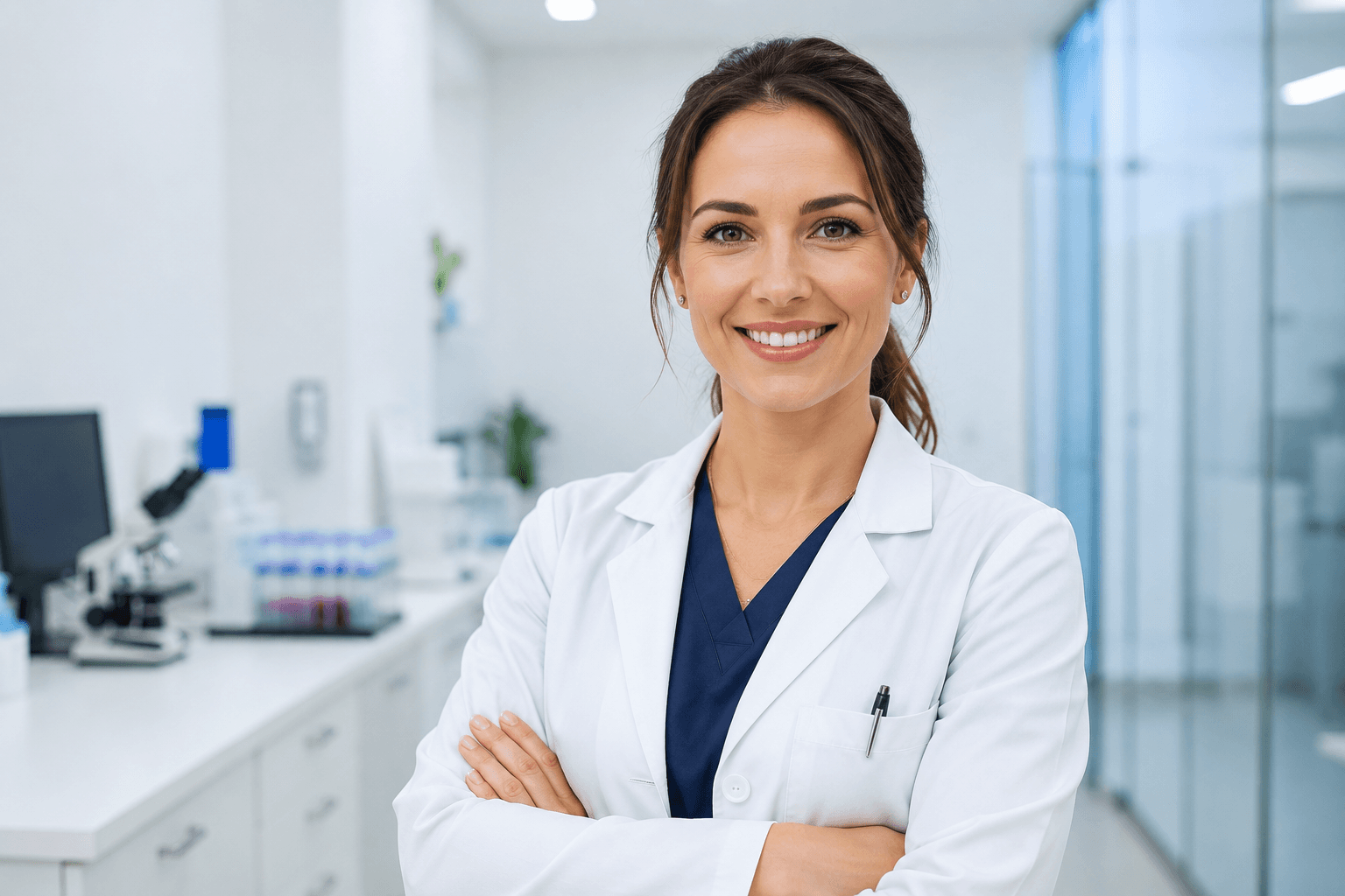 Exxari Lab Analysis Doctor Background